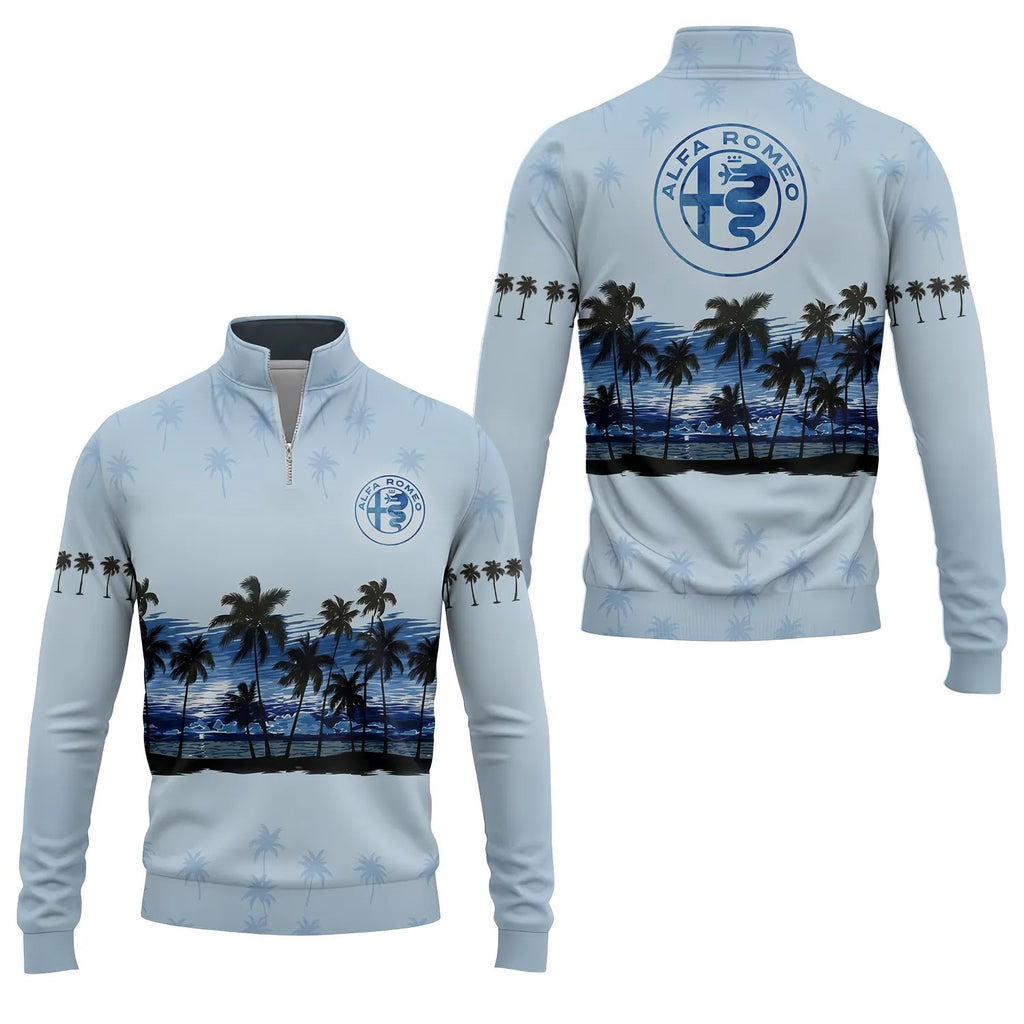 Alfa Romeo Quarter-zip Pullover SHW016