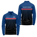 Ford Mustang Long Sleeve Polo SC050