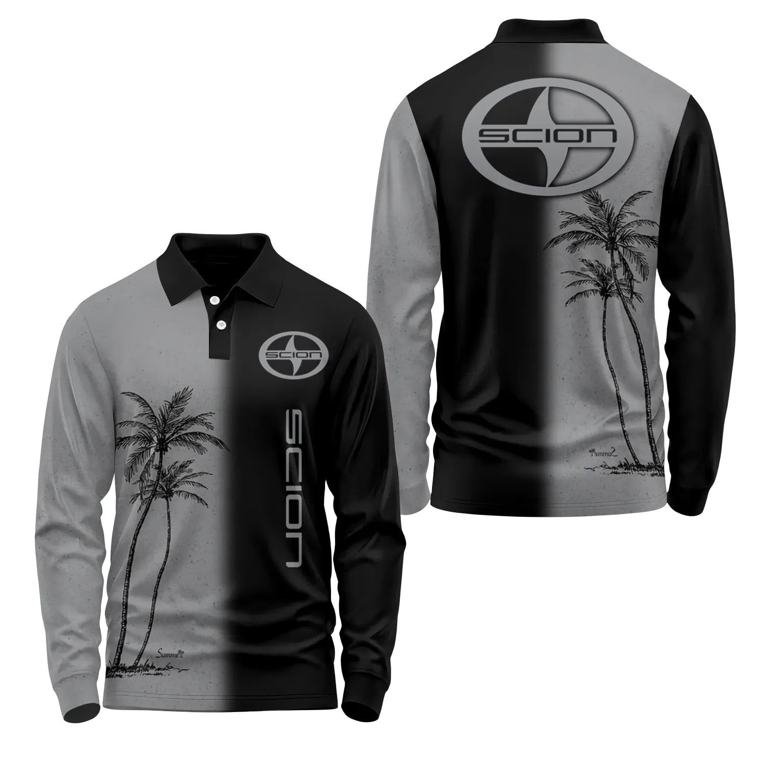 Scion Long Sleeve Polo SHW037
