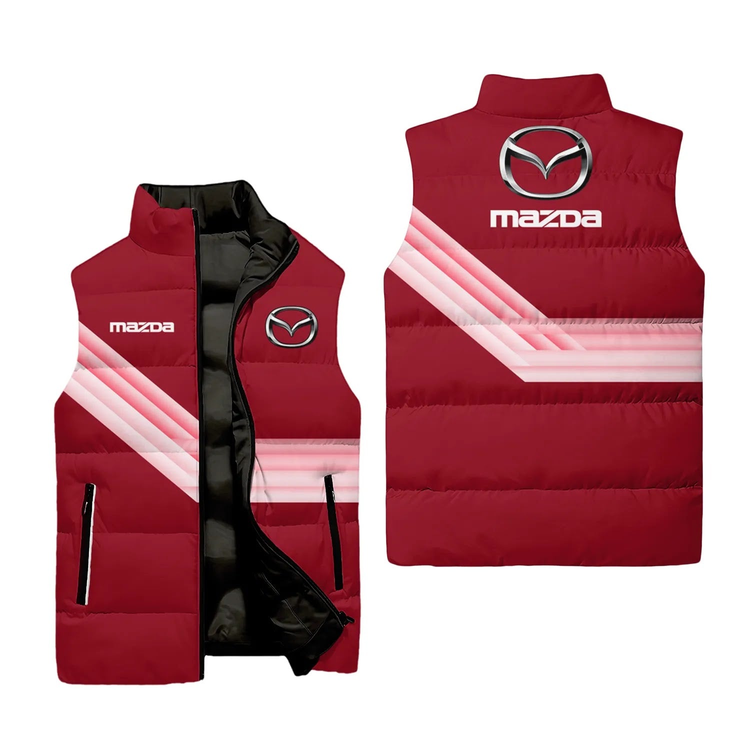 Mazda Sleeveless Puffer Jacket SC106