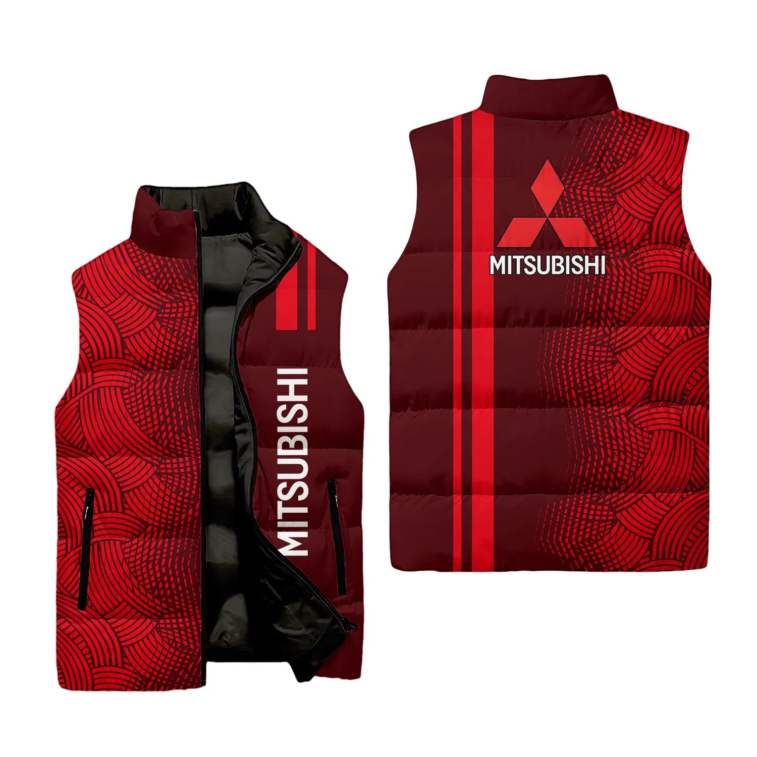 Mitsubishi Sleeveless Puffer Jacket SC084