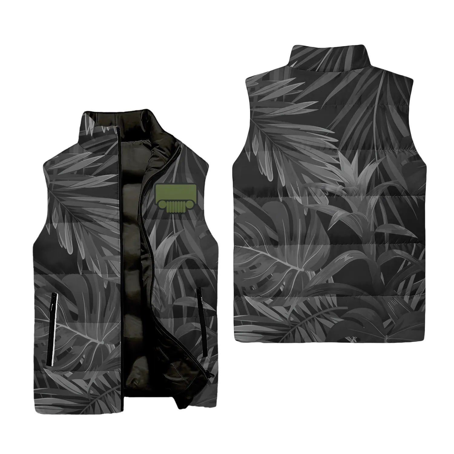 Jeep Sleeveless Puffer Jacket SC111