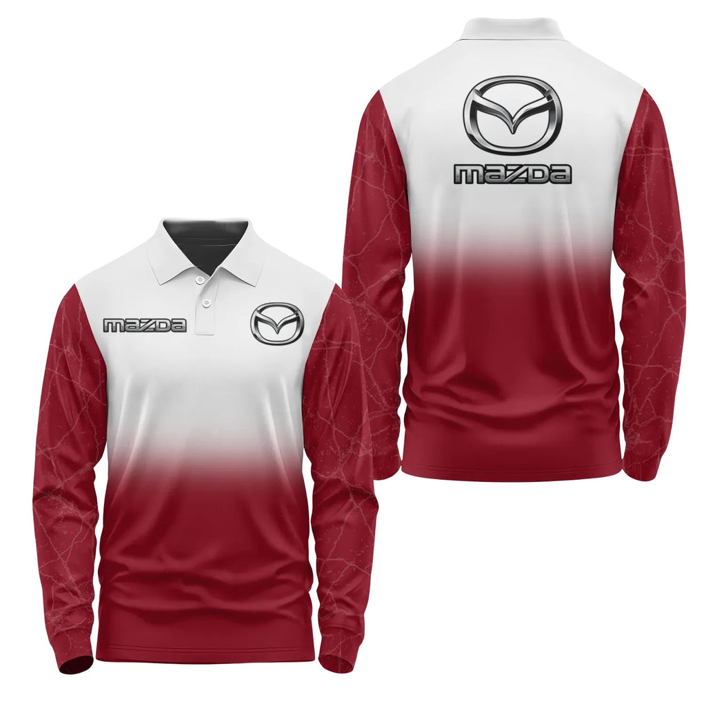Mazda Long Sleeve Polo SC120