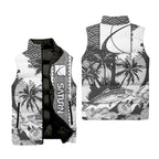 Saturn Sleeveless Puffer Jacket SHW038