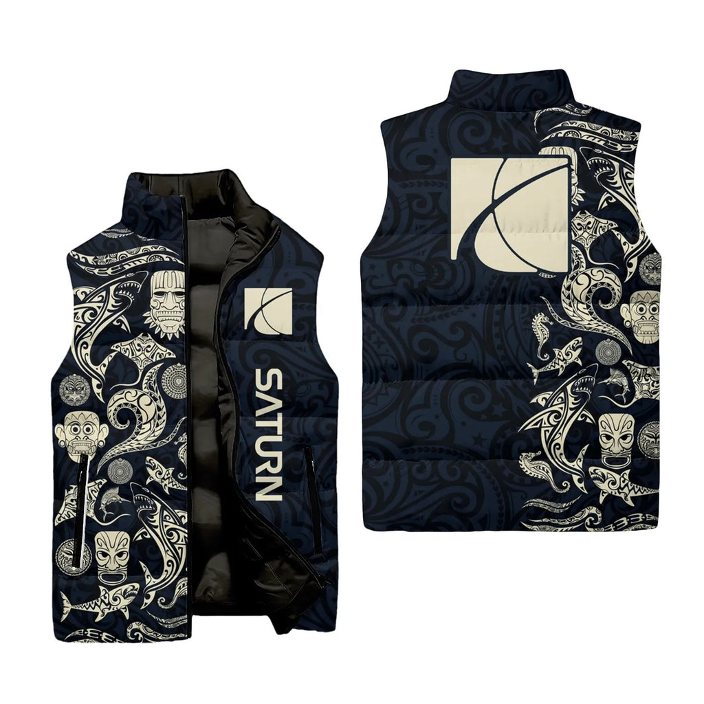 Saturn Sleeveless Puffer Jacket SHW033