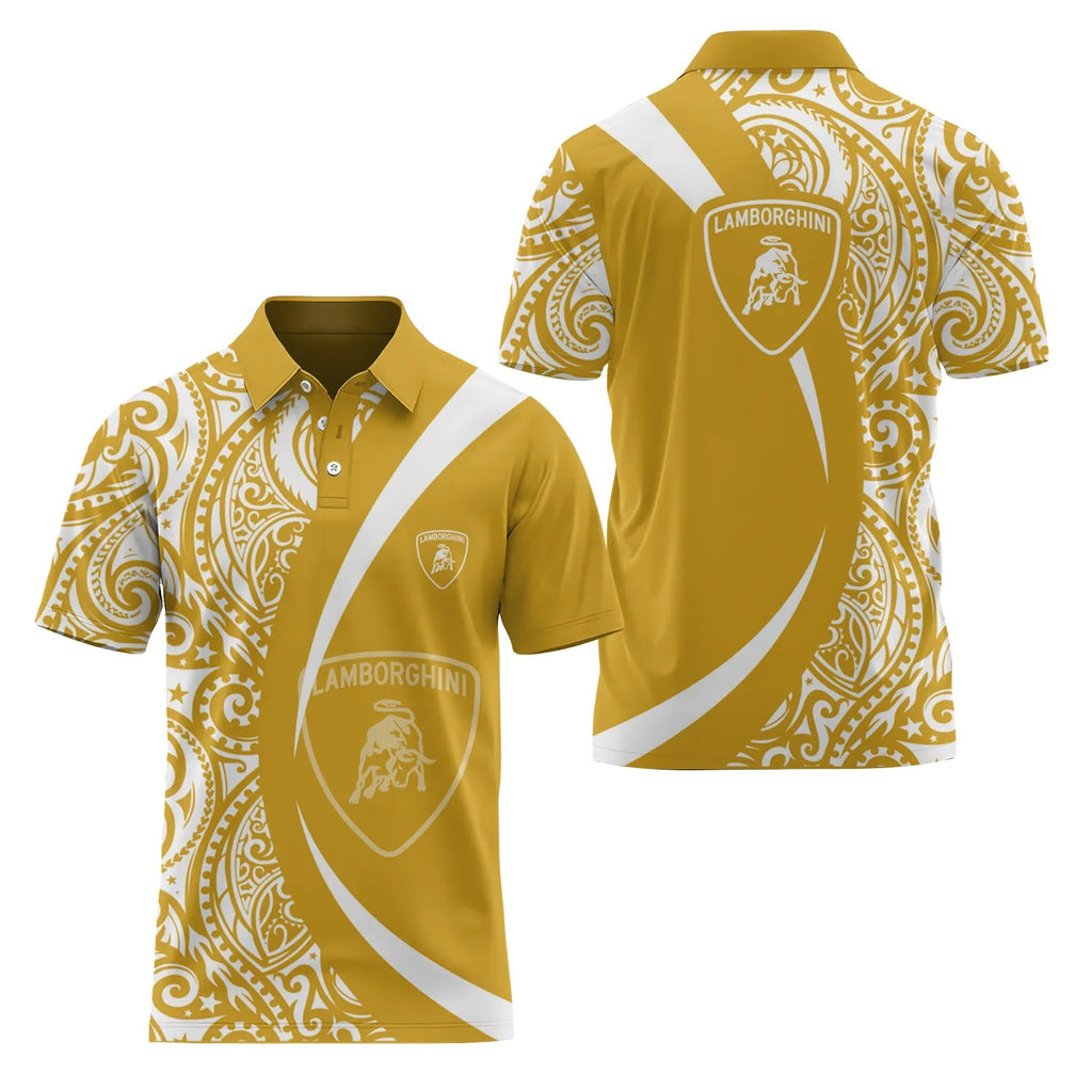 Lamborghini Short Sleeve Polo SHW072