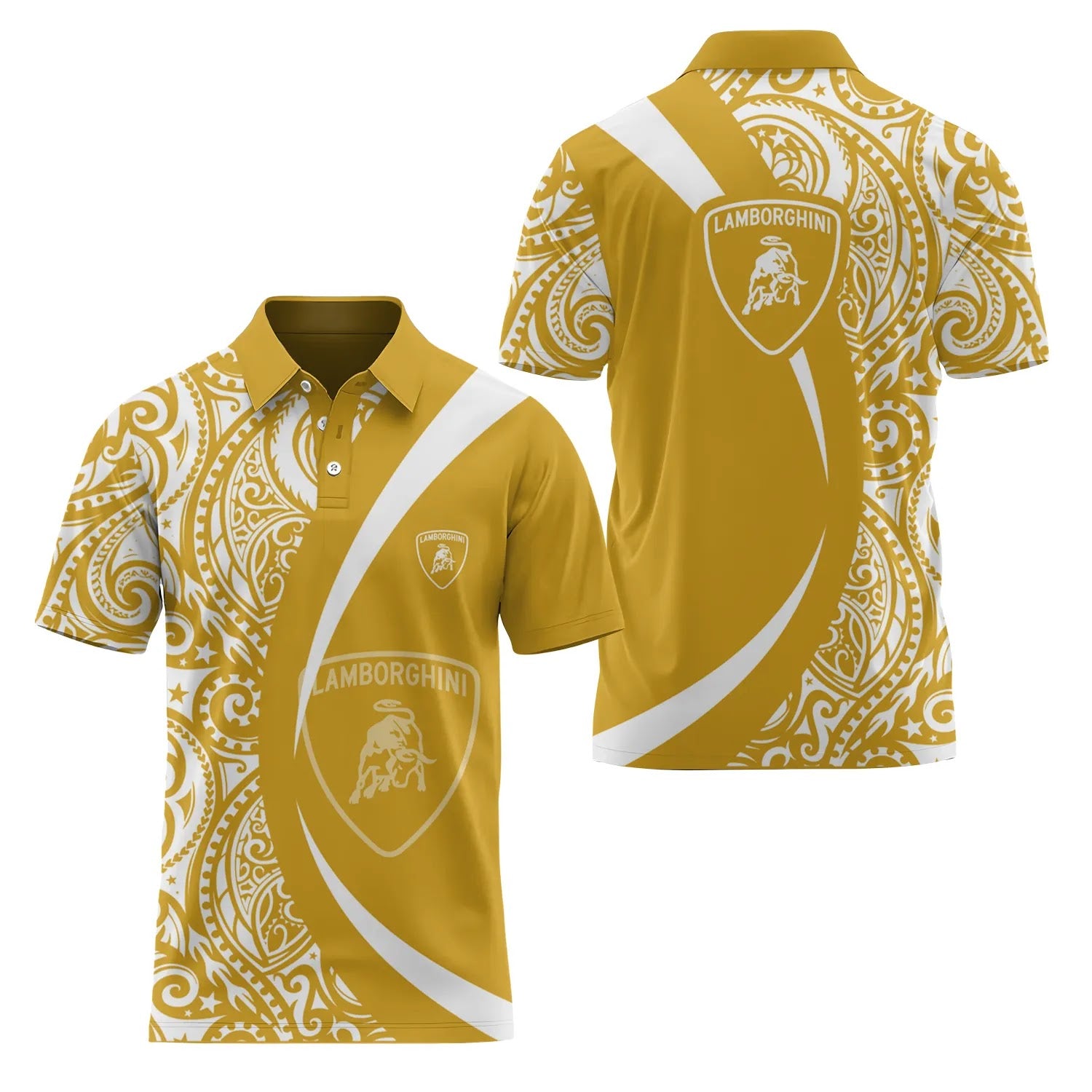 Lamborghini Short Sleeve Polo SHW072