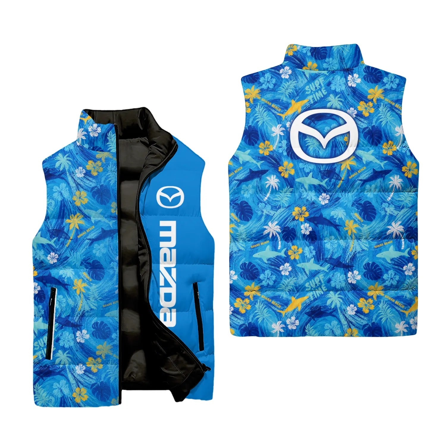 Mazda Sleeveless Puffer Jacket SHW027