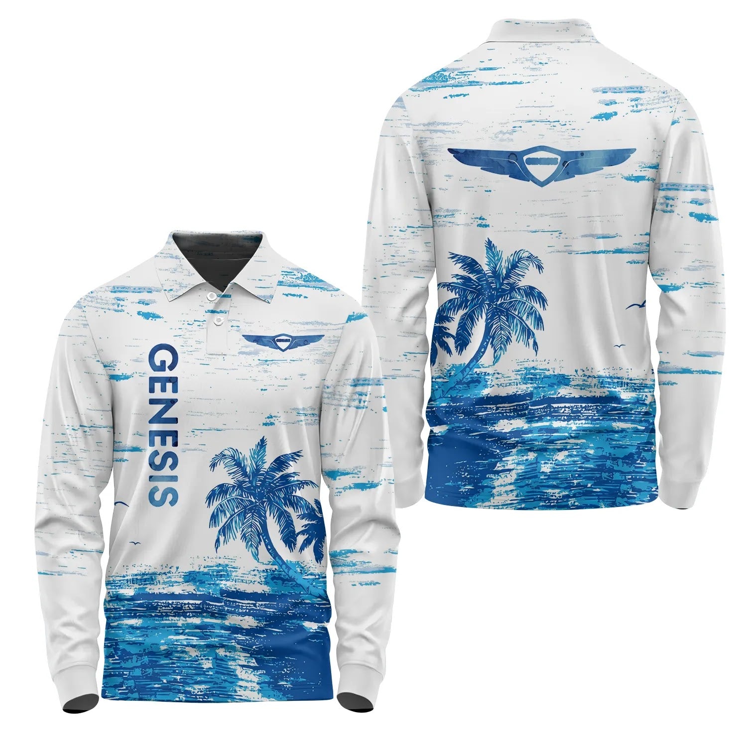 Genesis Long Sleeve Polo SHW069