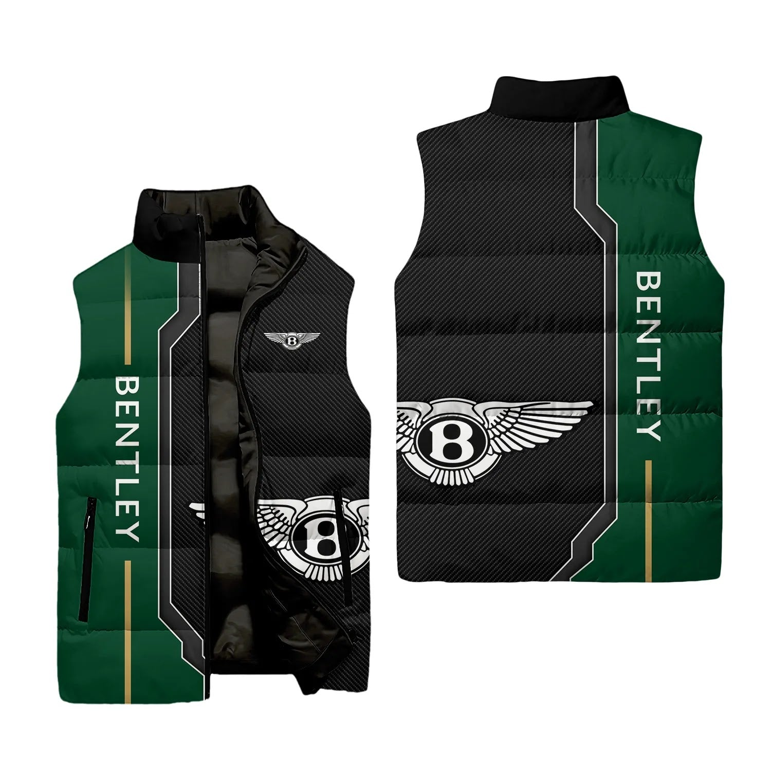 Bentley Sleeveless Puffer Jacket SC042