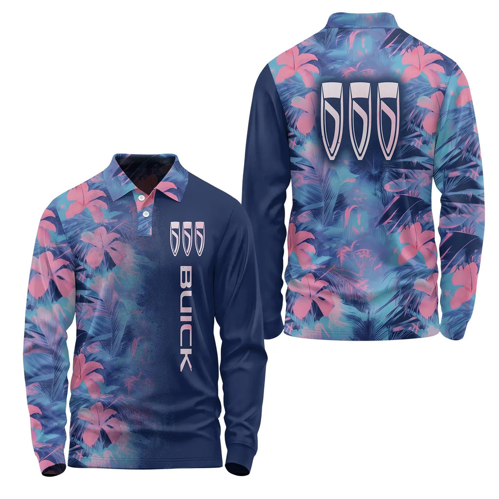 Buick Long Sleeve Polo SHW054
