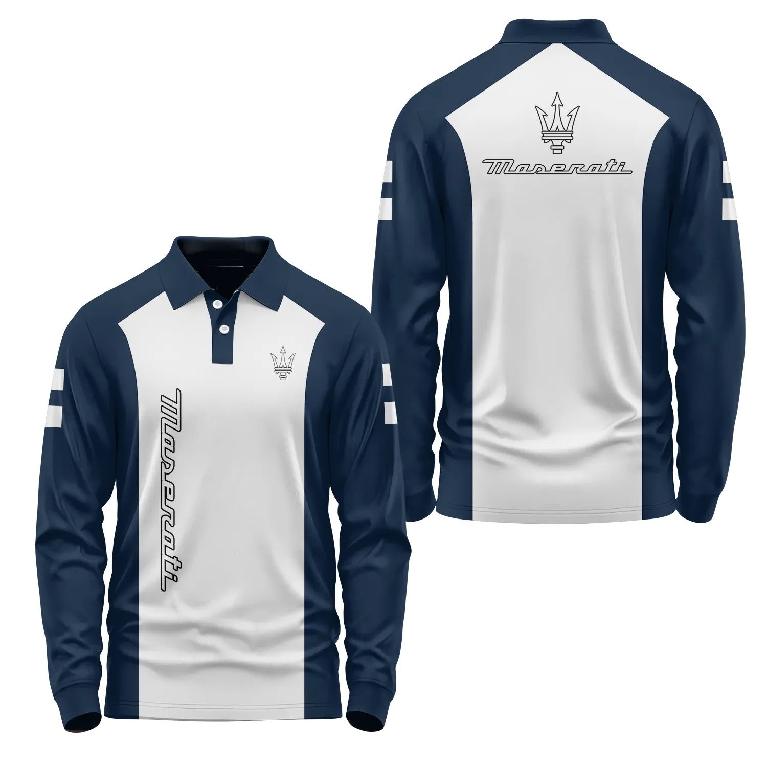 Maserati Long Sleeve Polo SC078