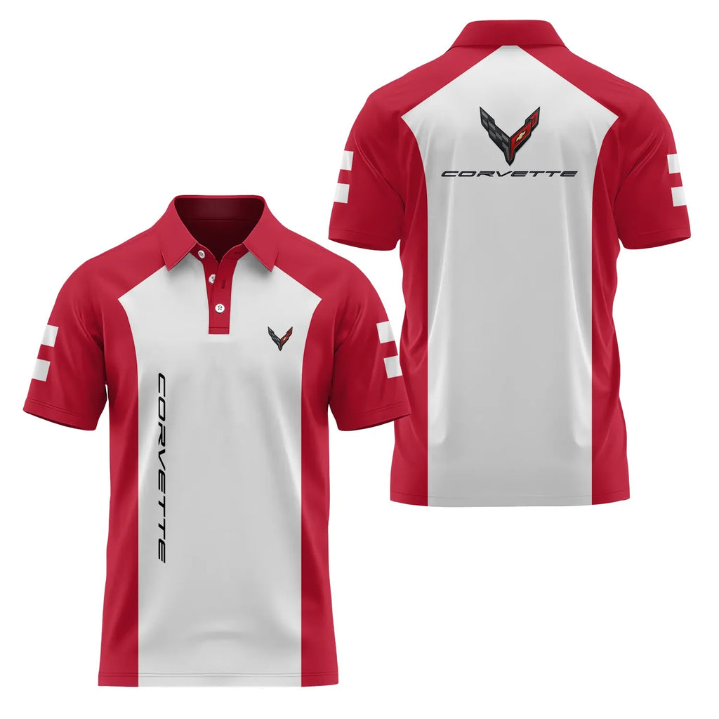 Corvette Short Sleeve Polo SC078