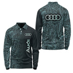Audi Long Sleeve Polo SHW008