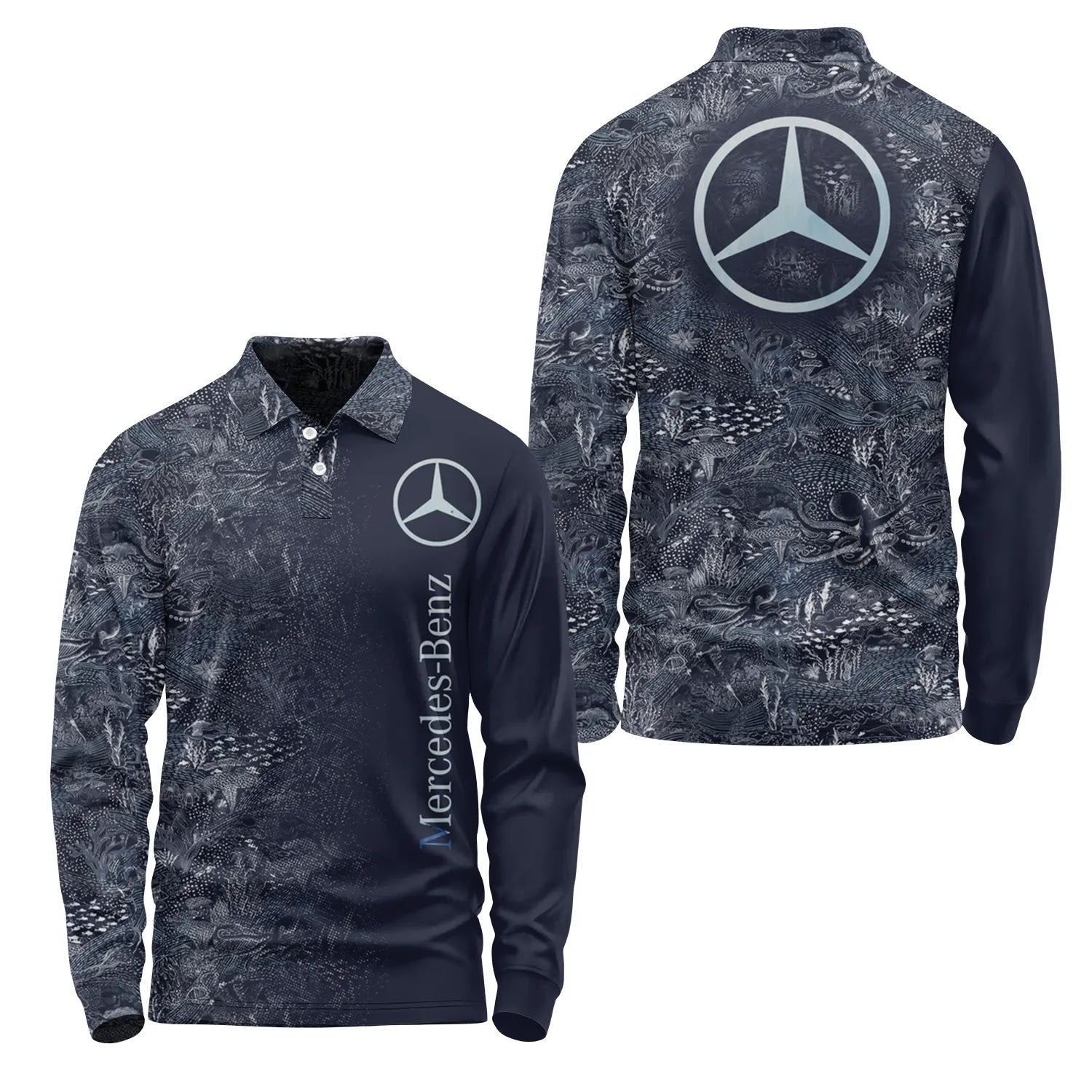Mercedes-Benz Long Sleeve Polo SHW006