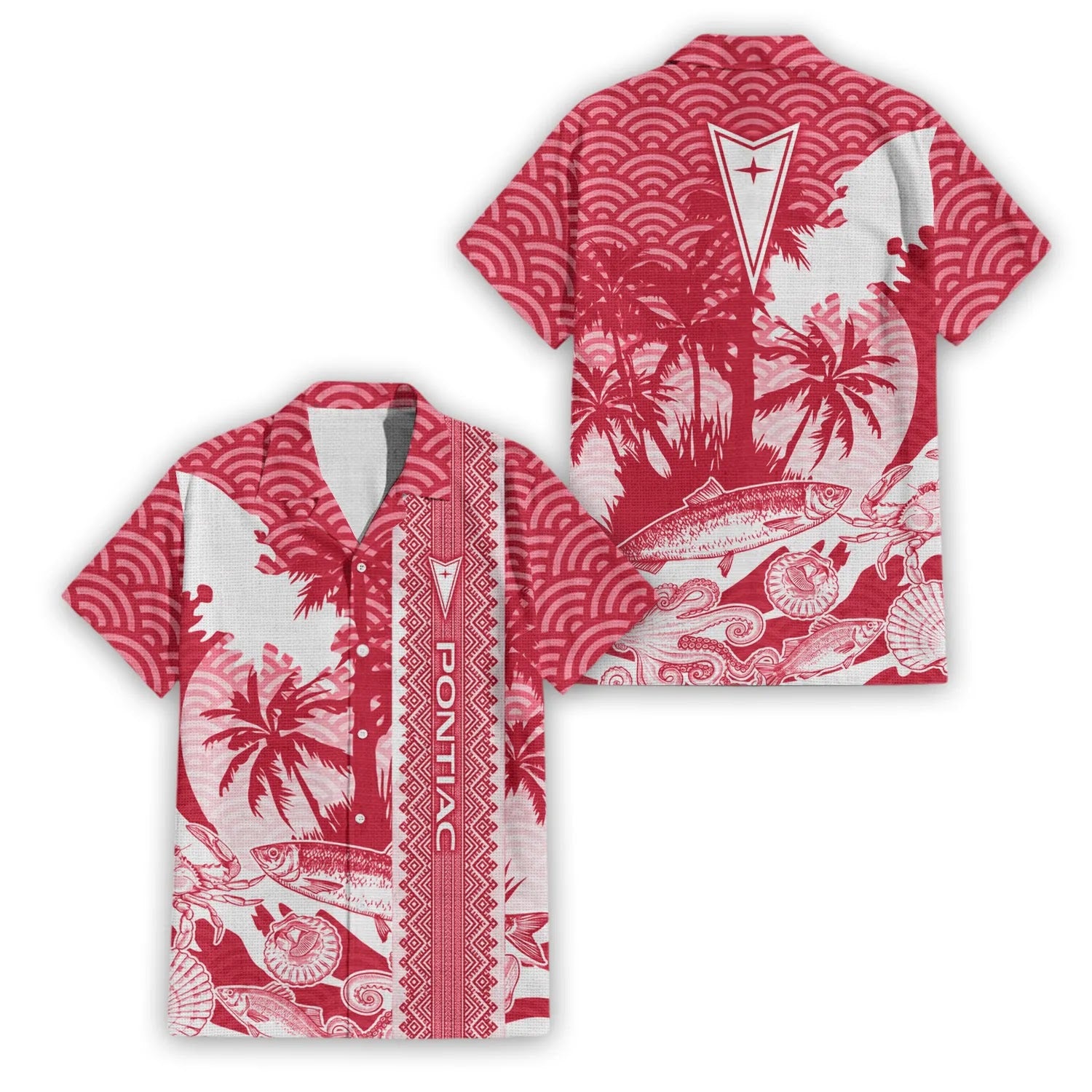 Pontiac Premium Hawaiian Shirt SHW038