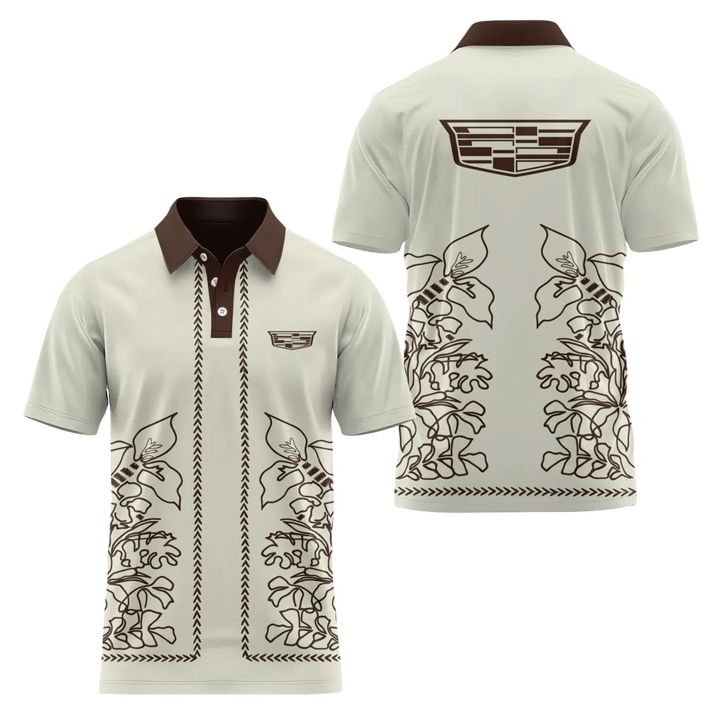 Cadillac Short Sleeve Polo SHW064