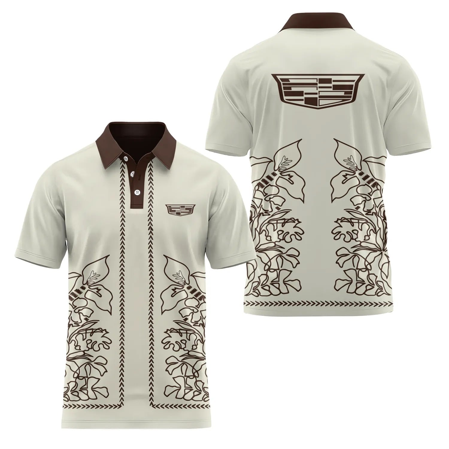 Cadillac Short Sleeve Polo SHW064