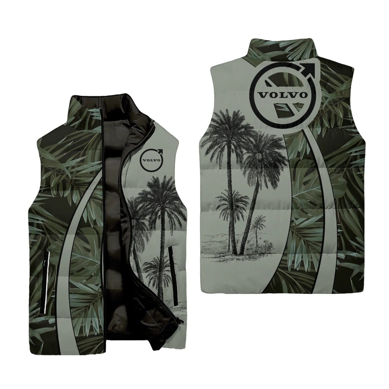 Volvo Sleeveless Puffer Jacket SHW063