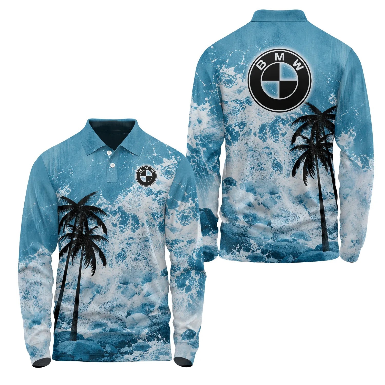 BMW Long Sleeve Polo SHW052