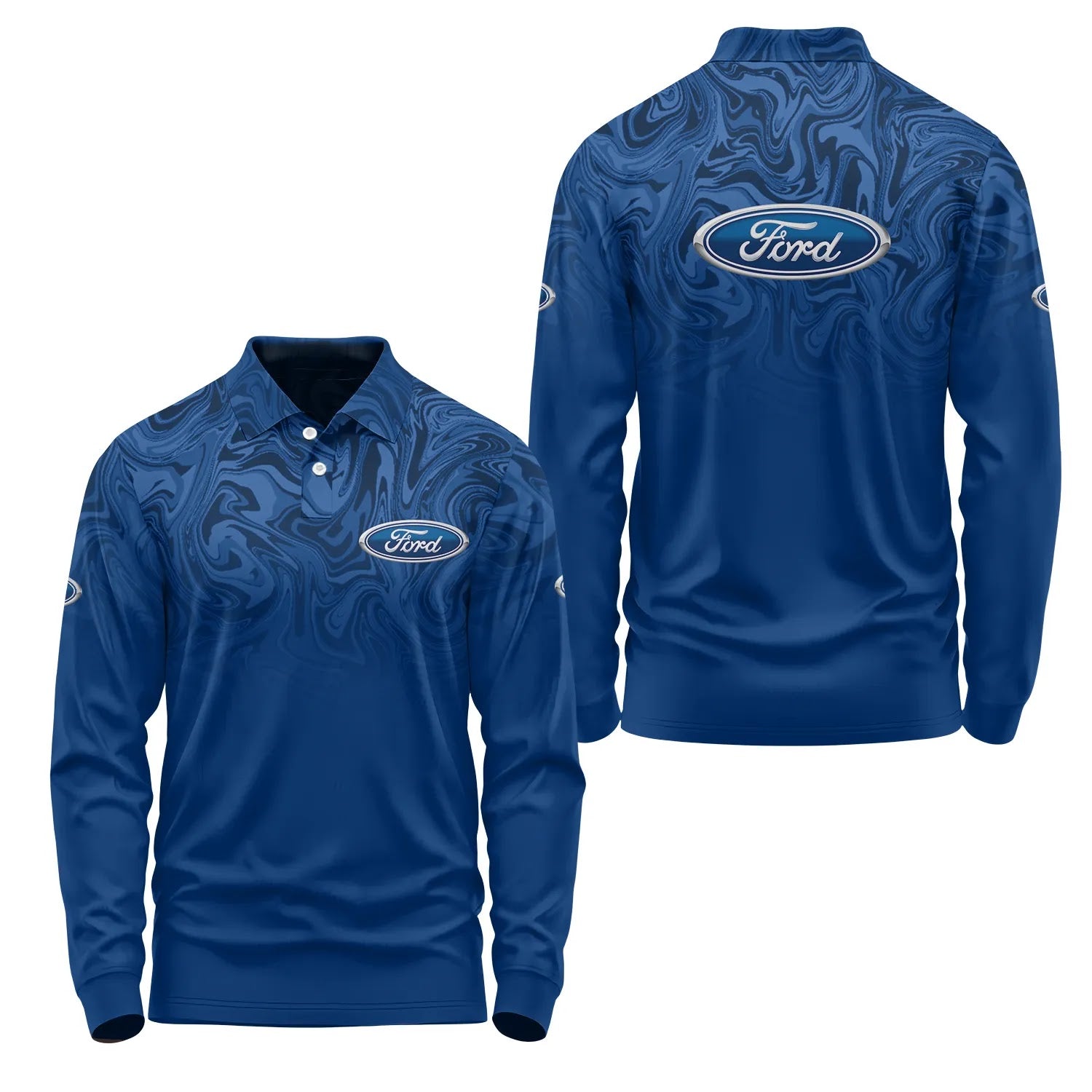 Ford Long Sleeve Polo SC091
