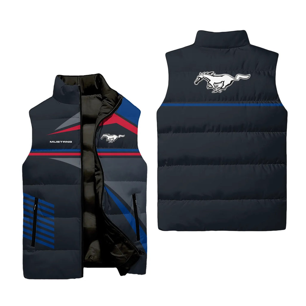 Ford Mustang Sleeveless Puffer Jacket SC067