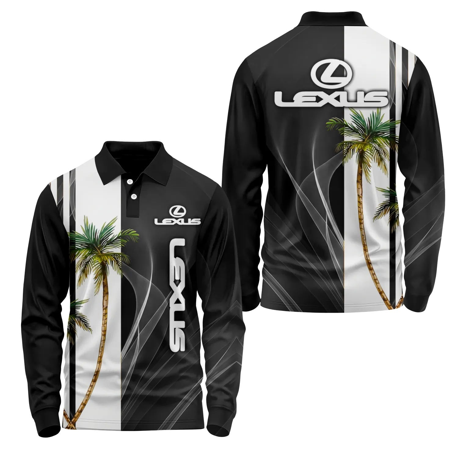 Lexus Long Sleeve Polo SHW036