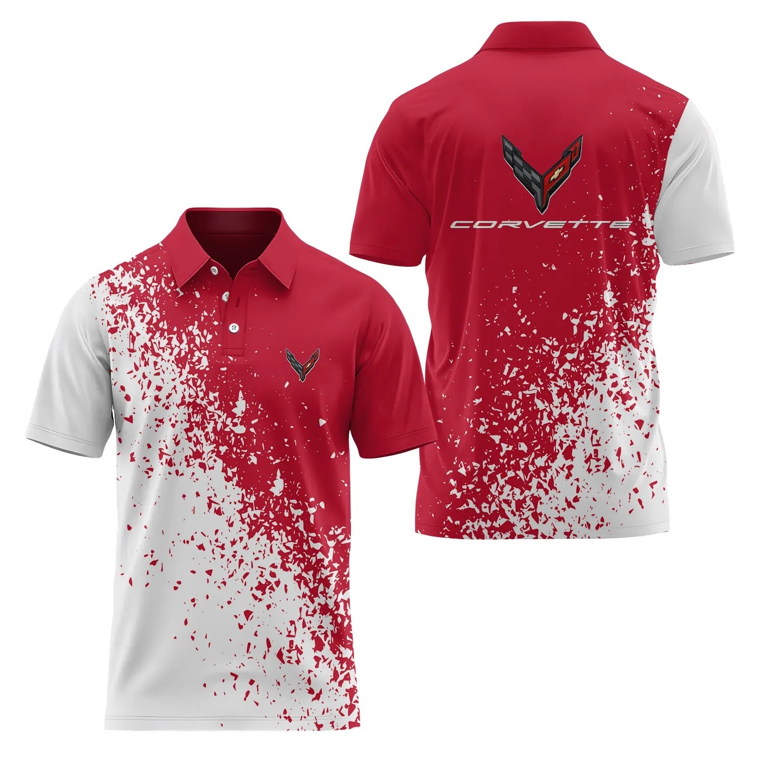 Corvette Short Sleeve Polo SC070