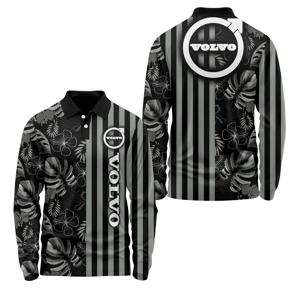 Volvo Long Sleeve Polo SHW040