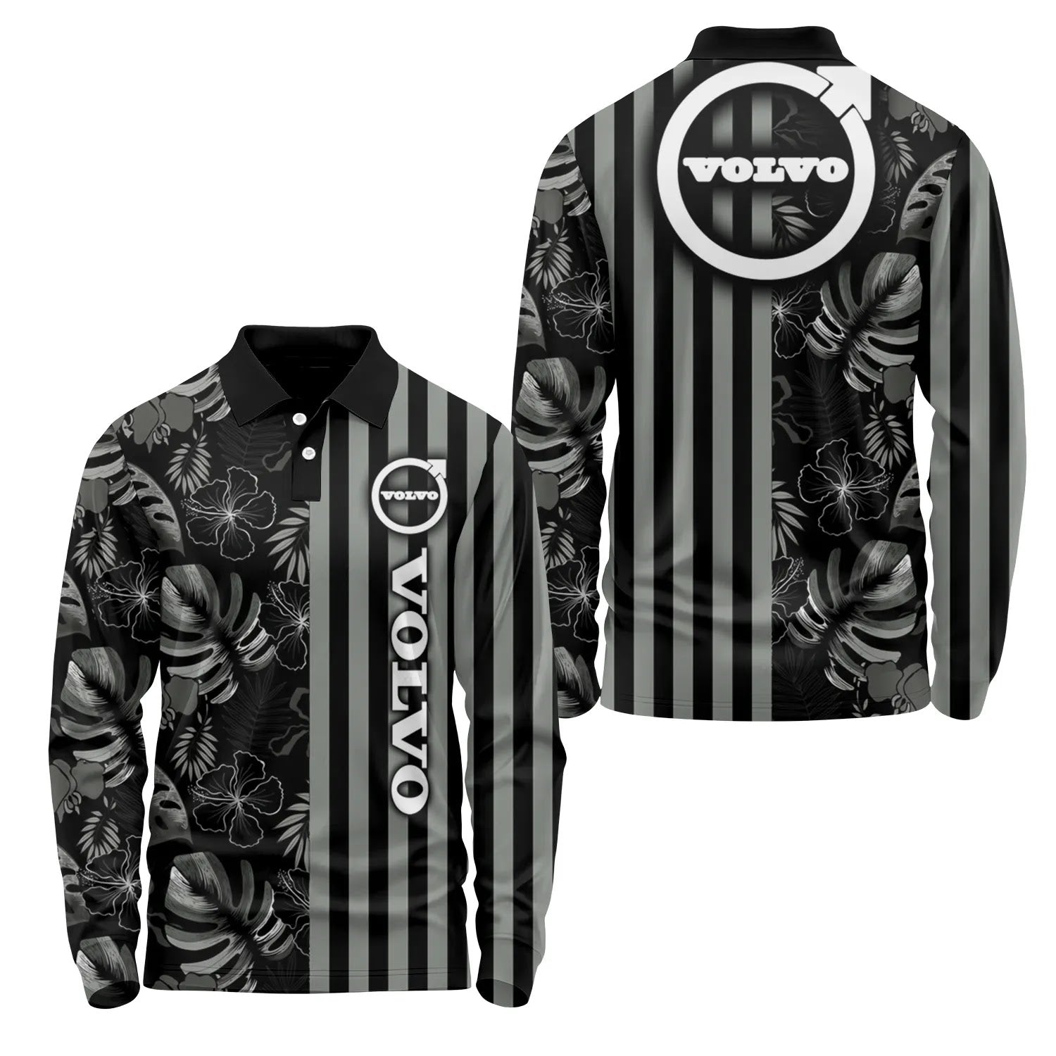 Volvo Long Sleeve Polo SHW040