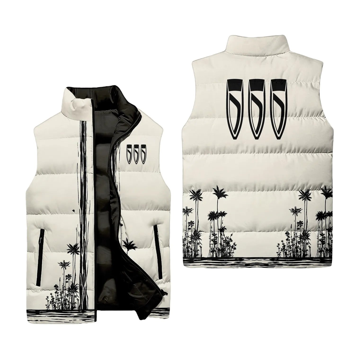 Buick Sleeveless Puffer Jacket SHW043
