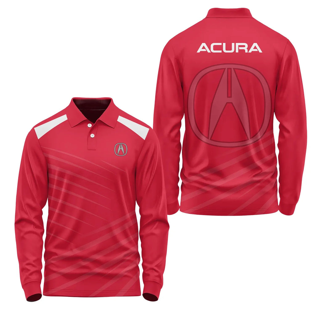 Acura Long Sleeve Polo SC082