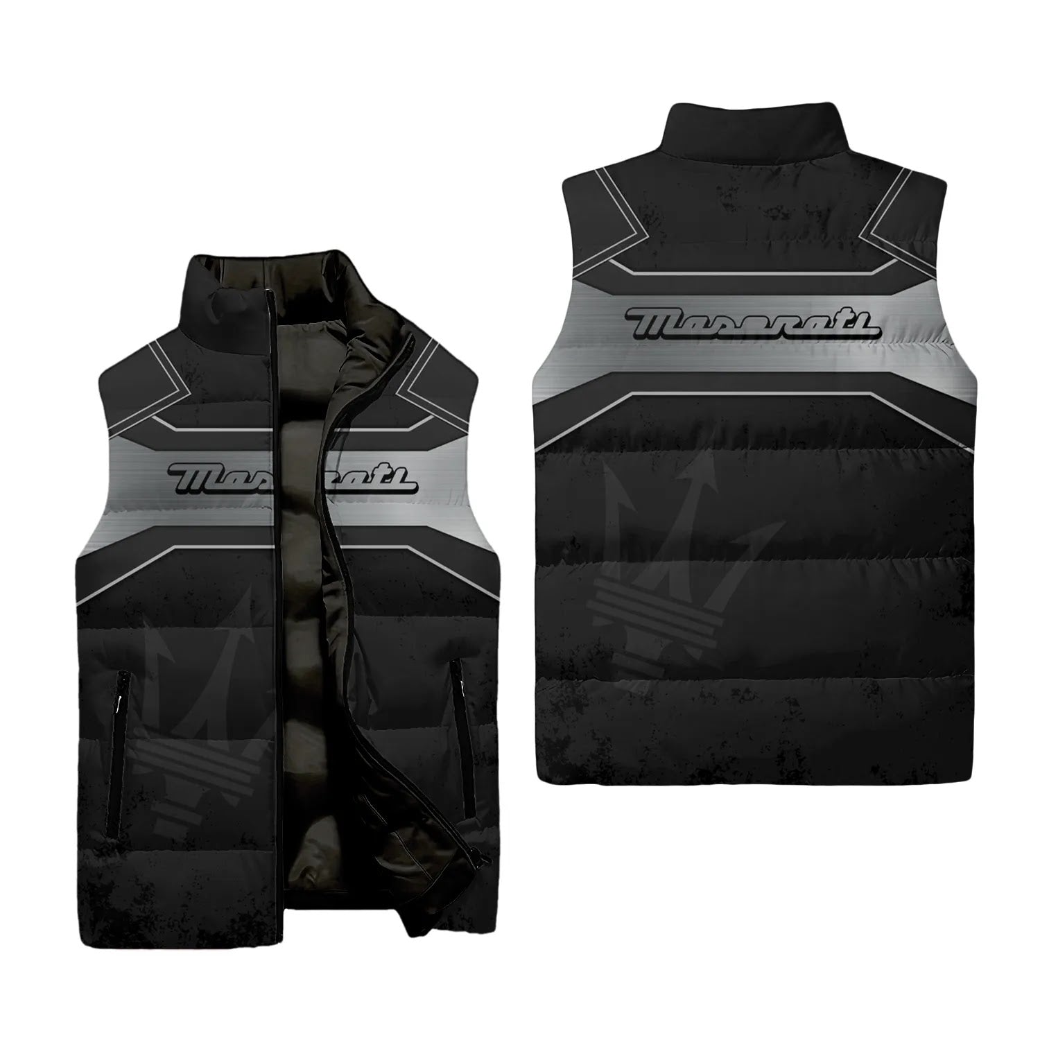 Maserati Sleeveless Puffer Jacket SC085