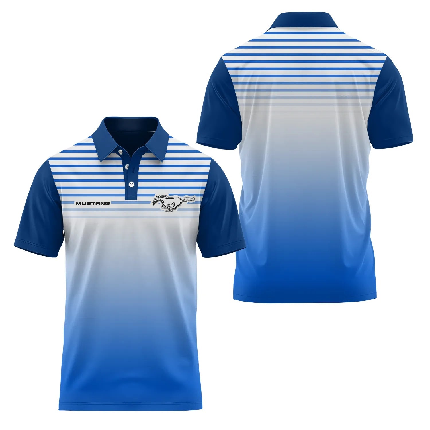 Ford Mustang Short Sleeve Polo SC107