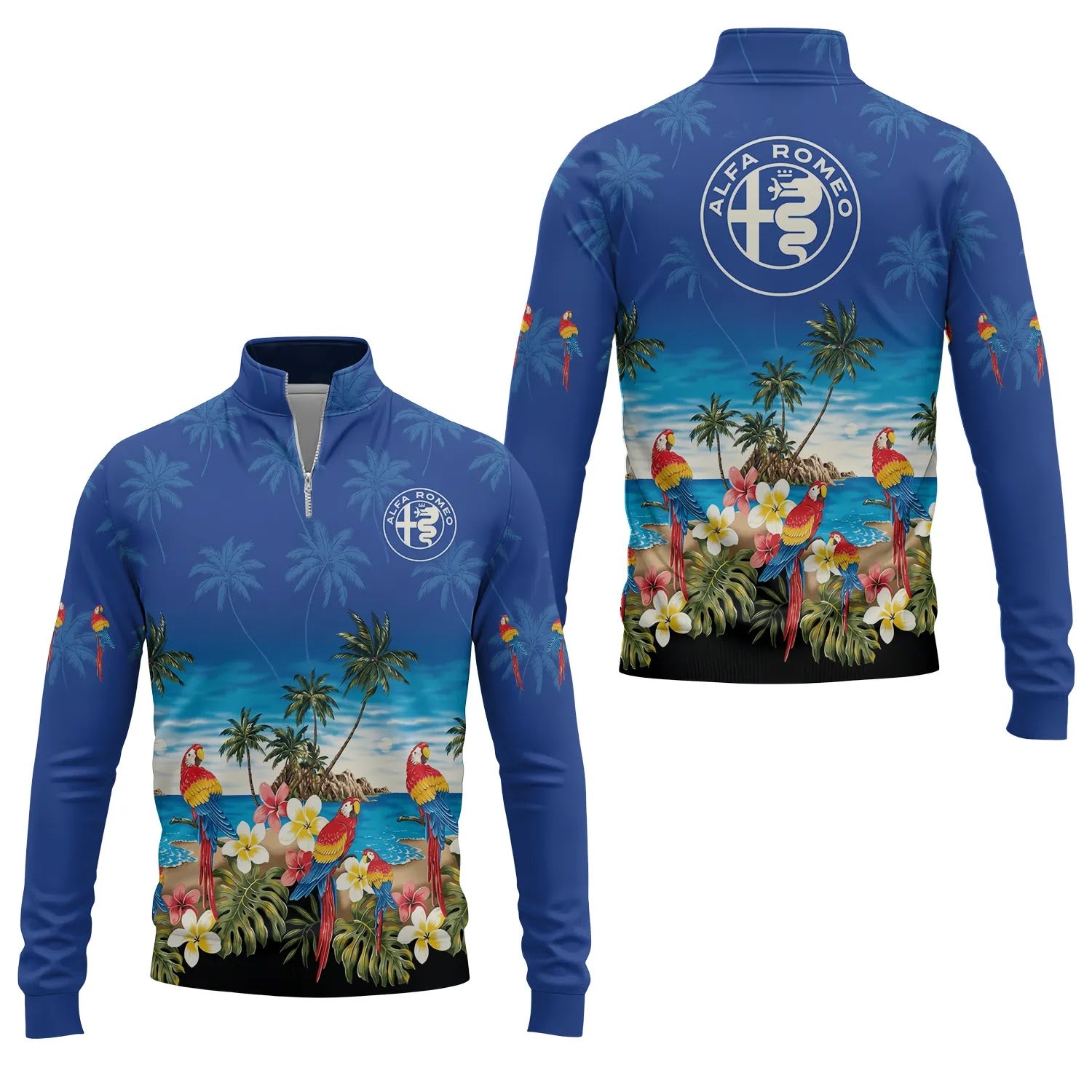 Alfa Romeo Quarter-zip Pullover SHW005