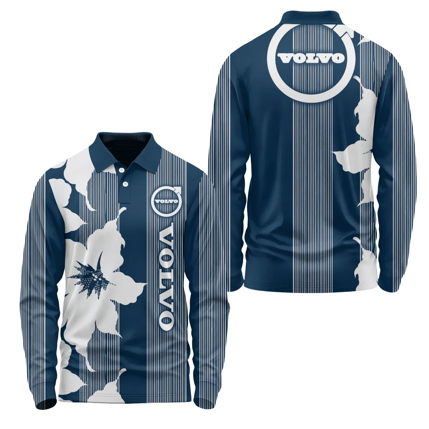 Volvo Long Sleeve Polo SHW039