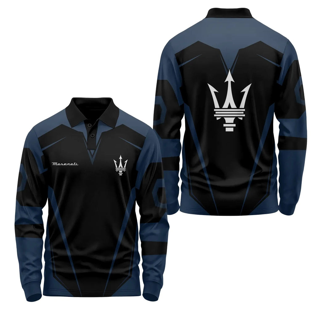 Maserati Long Sleeve Polo SC053