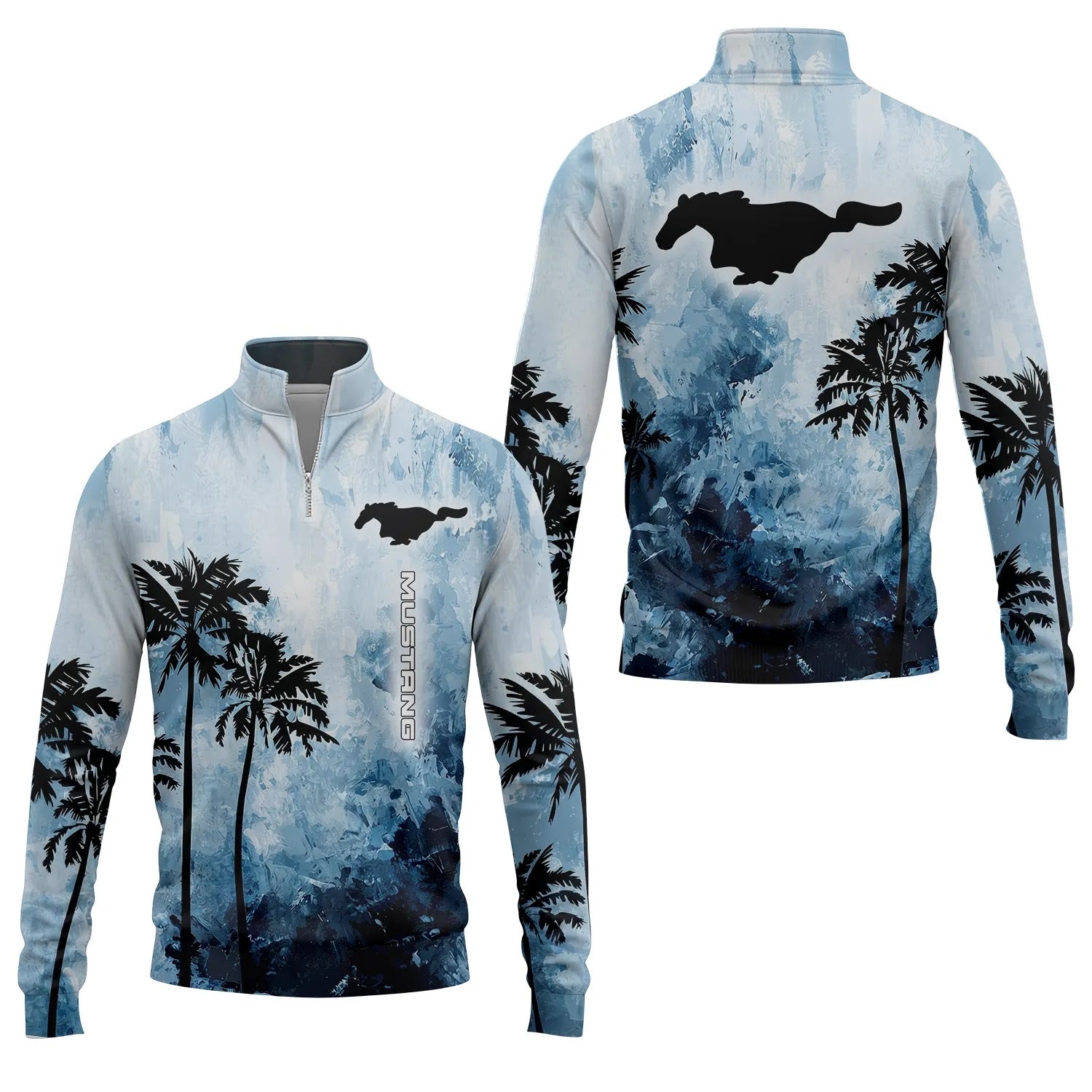 Ford Mustang Quarter-zip Pullover SHW034