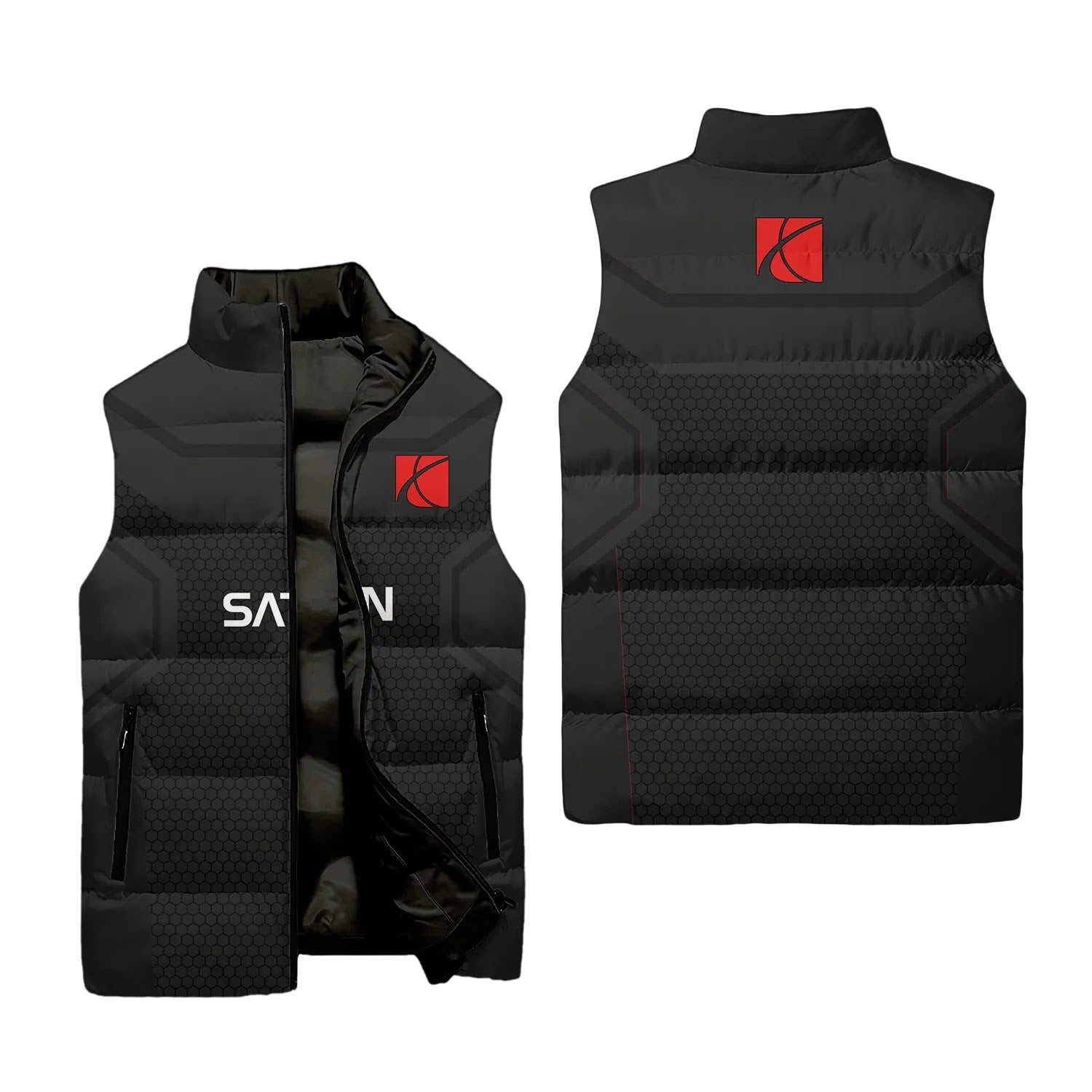 Saturn Sleeveless Puffer Jacket SC052