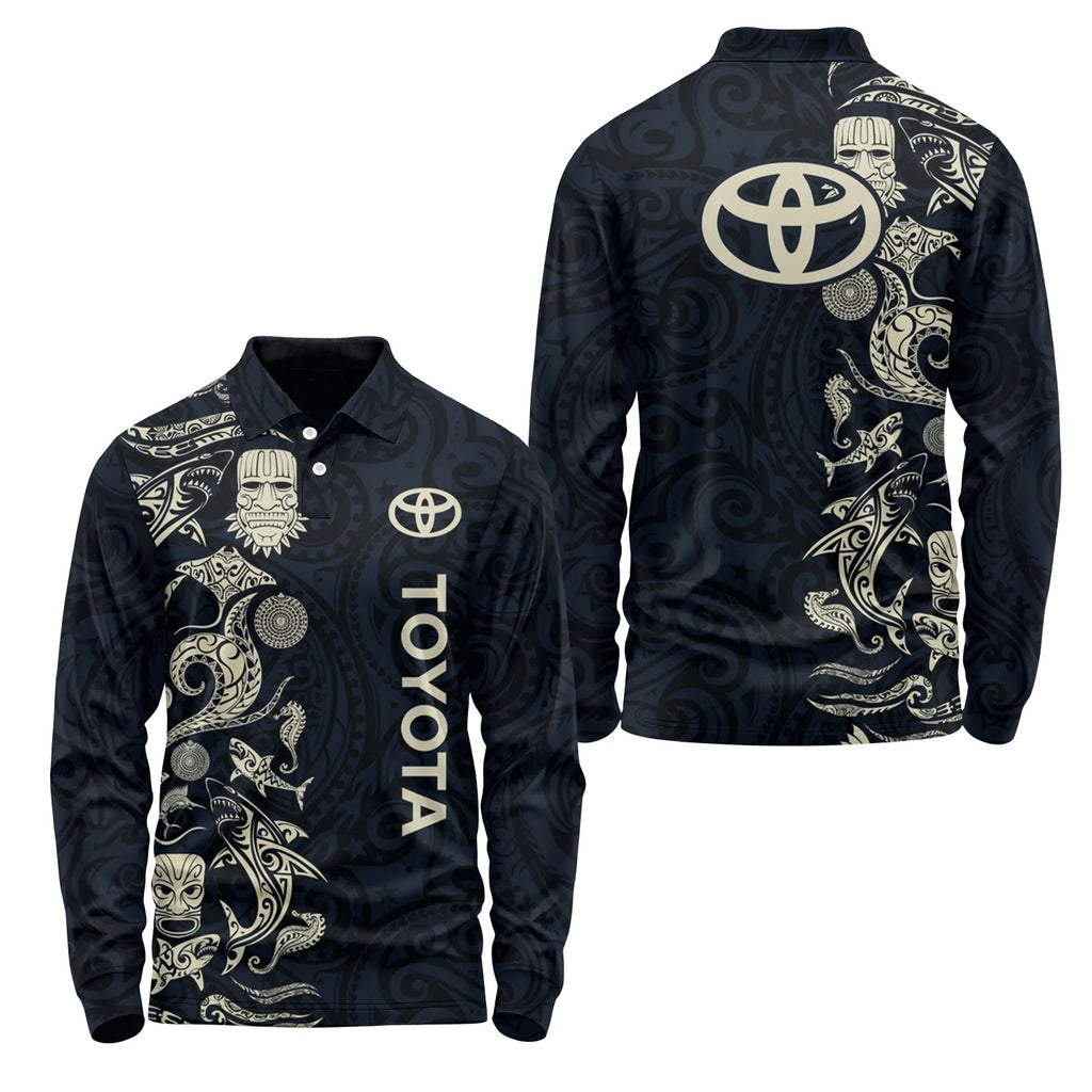 Toyota Long Sleeve Polo SHW033