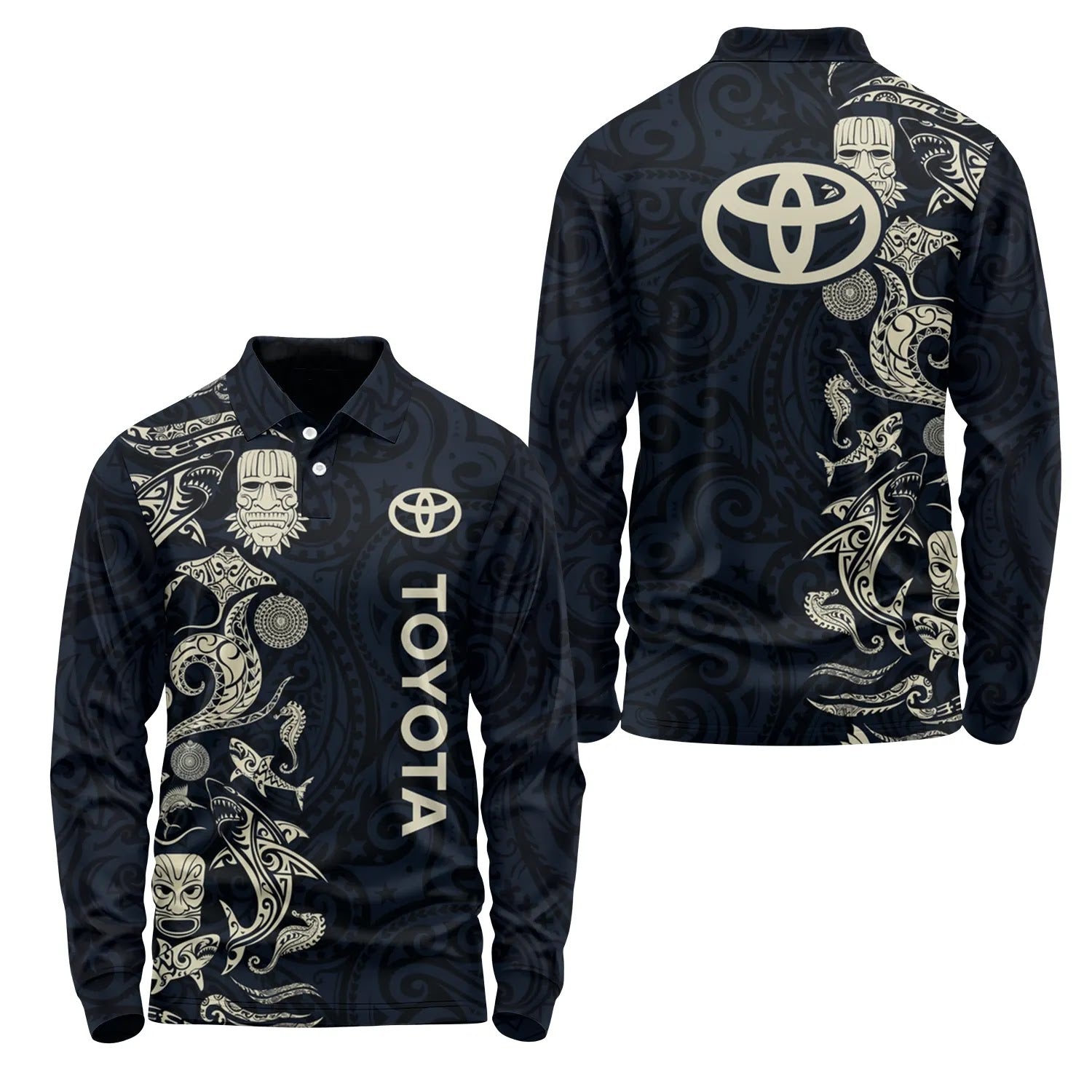 Toyota Long Sleeve Polo SHW033