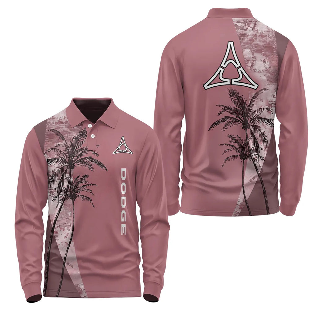 Dodge Long Sleeve Polo SHW071