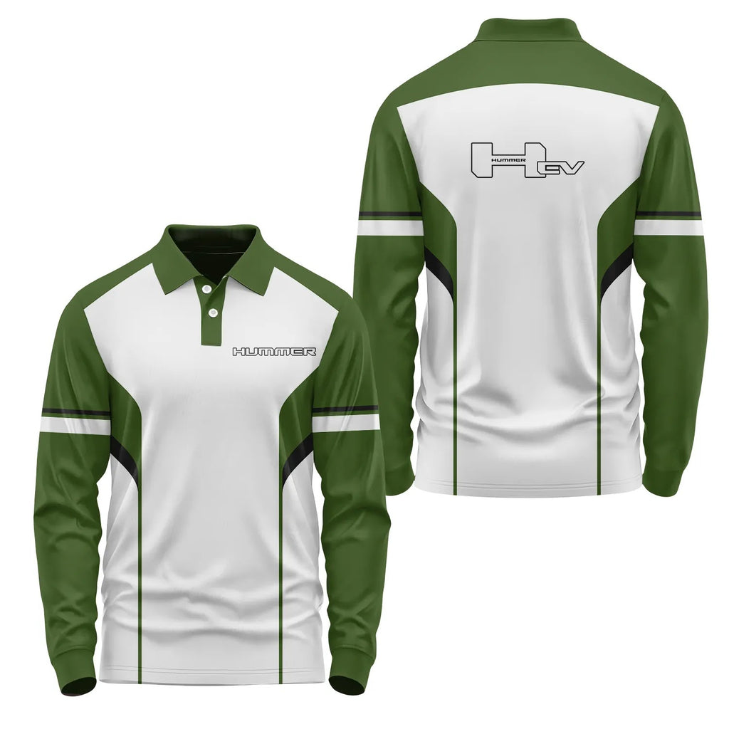 Hummer Long Sleeve Polo SC113