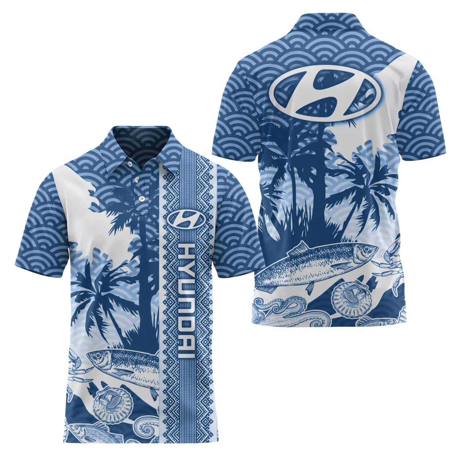 Hyundai Short Sleeve Polo SHW038