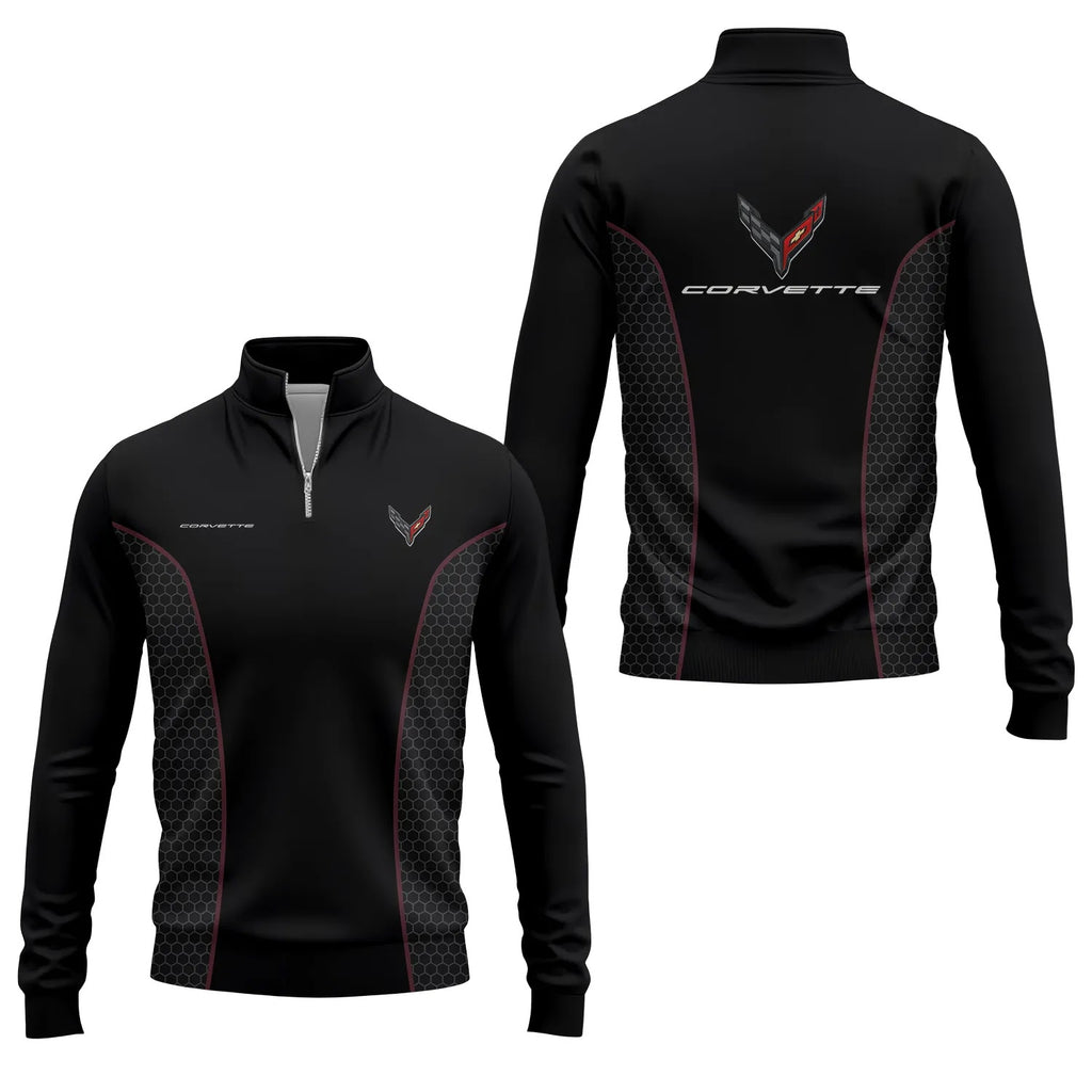 Corvette Quarter-zip Pullover SC072