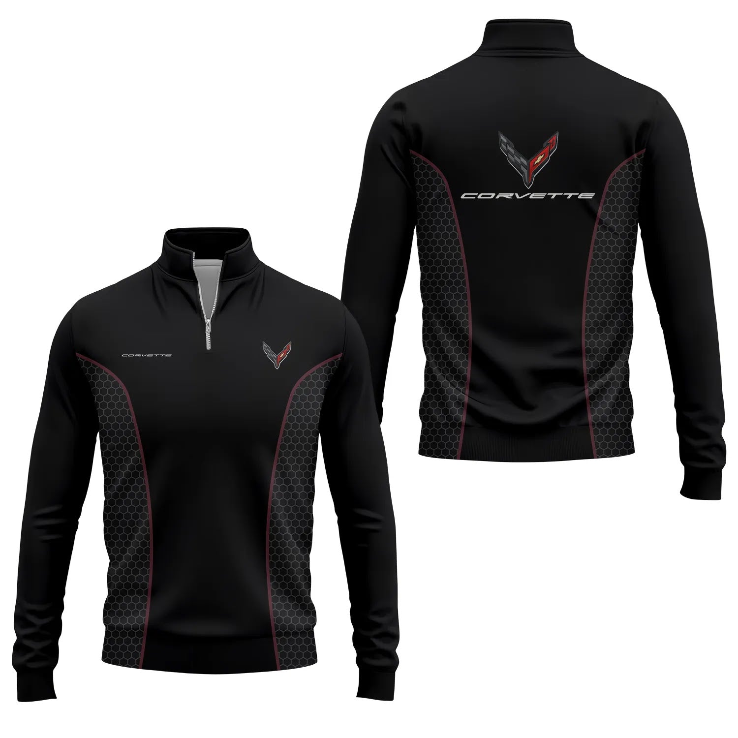 Corvette Quarter-zip Pullover SC072
