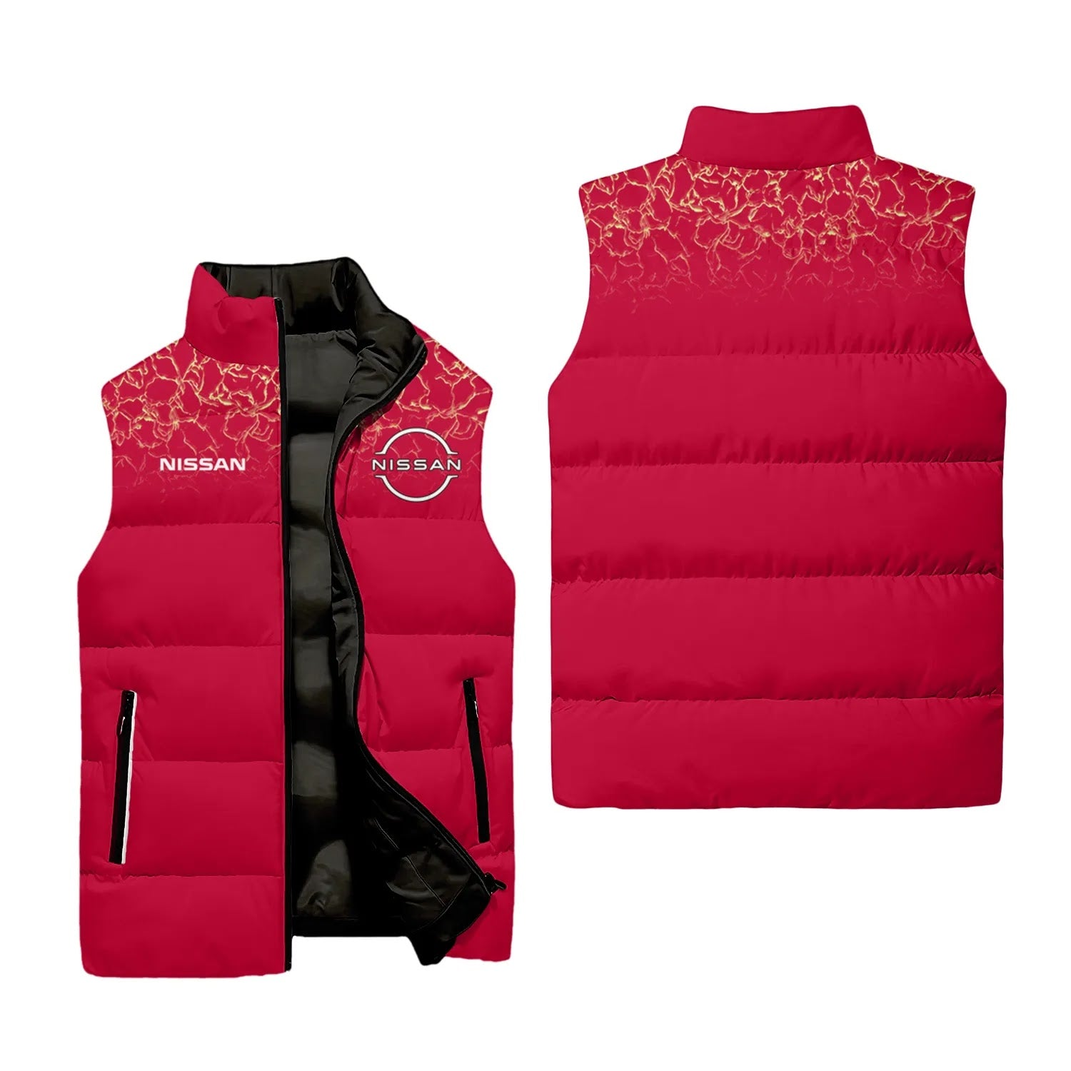 Nissan Sleeveless Puffer Jacket SC108