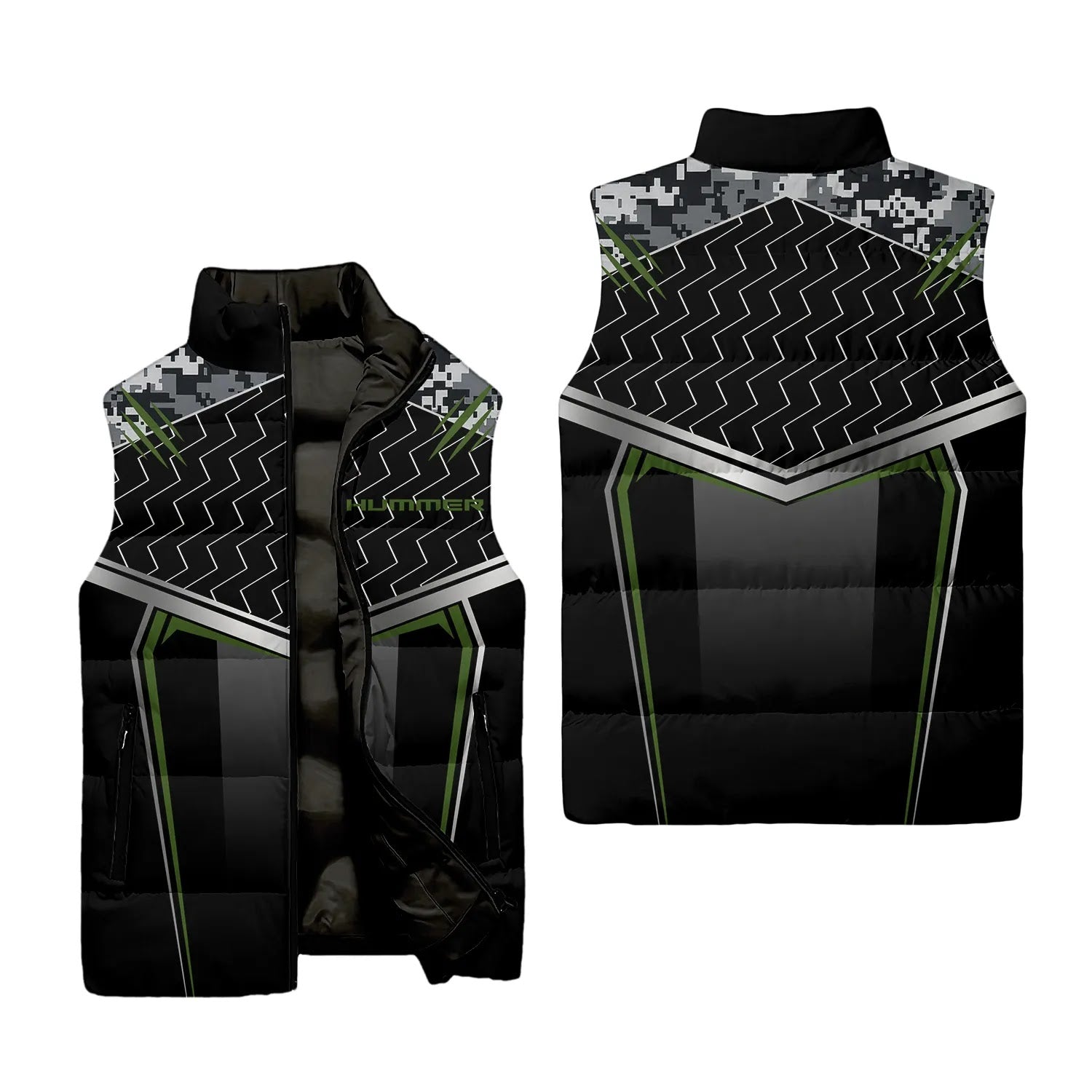 Hummer Sleeveless Puffer Jacket SC115
