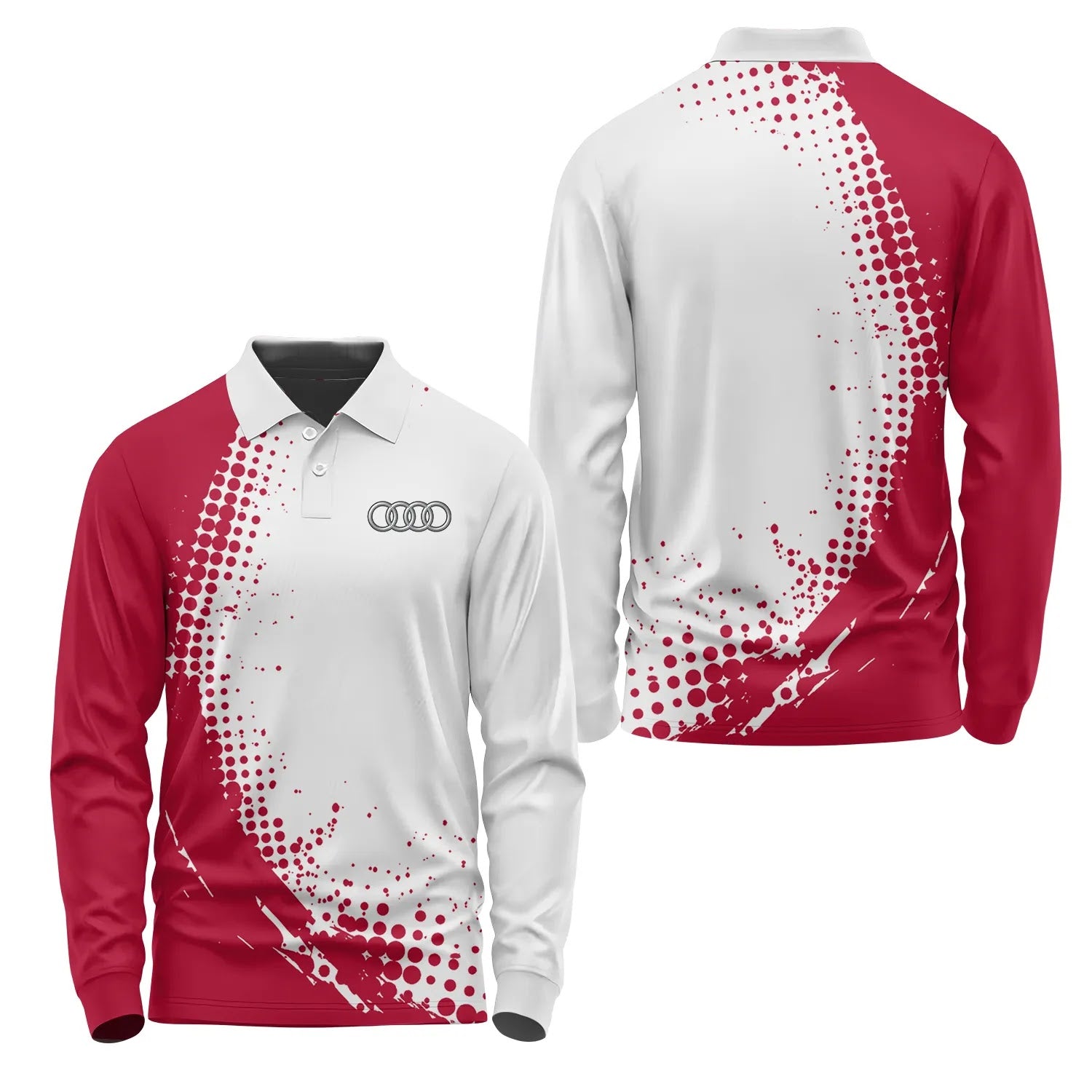 Audi Long Sleeve Polo SC095