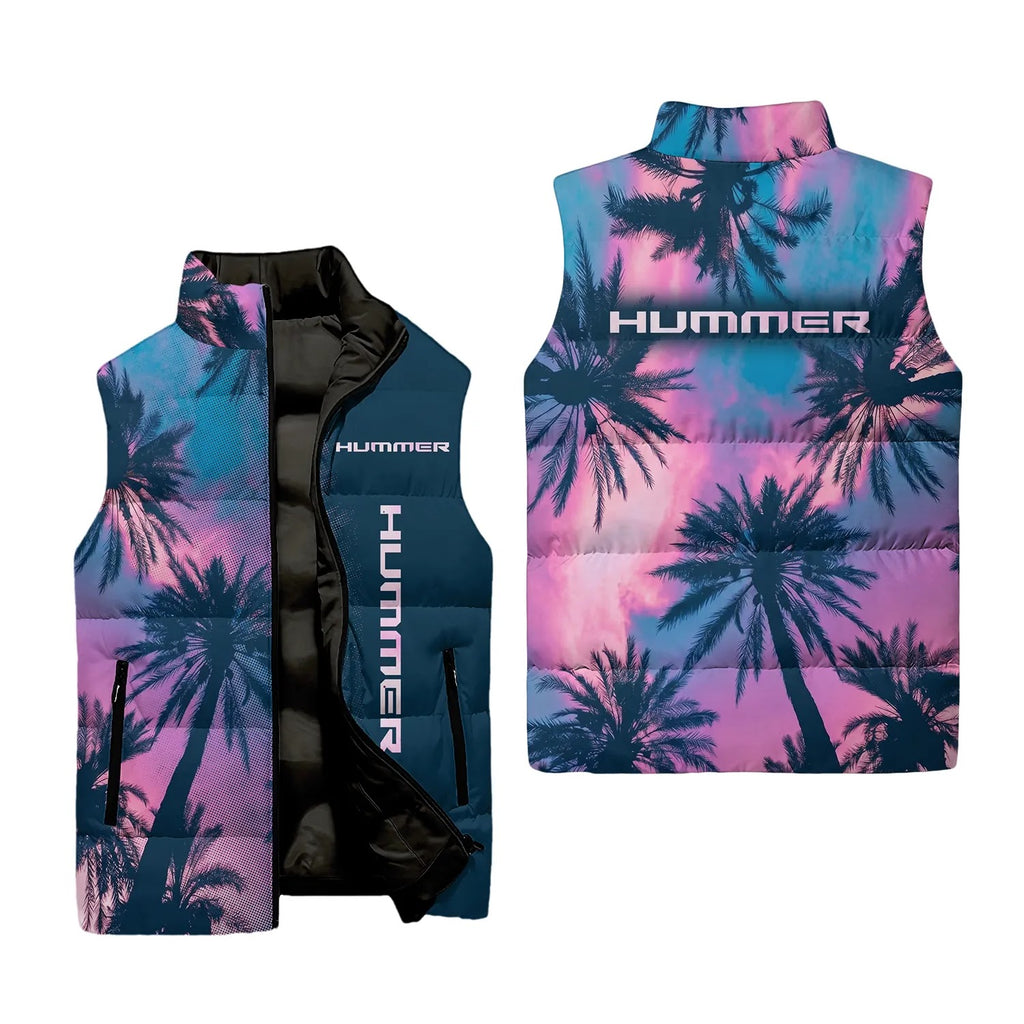 Hummer Sleeveless Puffer Jacket SHW030